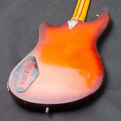 Vintage DEFIL Tosca 1987 Tobacco Sunburst Jaguar Shape image 7