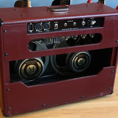 Matchless DC-30 Combo Amplifier 1993 Burgundy image 2