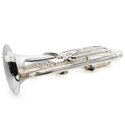Yamaha YEP-641 Professional Bb Euphonium in Silver Plate SN 101656 image 22