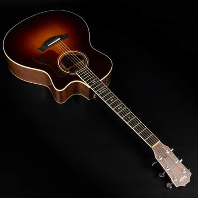 2015 Taylor 716ce - Vintage Sunburst | USA All Solid Grand Symphony Jumbo Acoustic Guitar Cutaway ES-2 Pickup | OHSC image 7