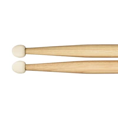 Meinl Felt Tip Percussion Mallets - Hickory, Pair image 3