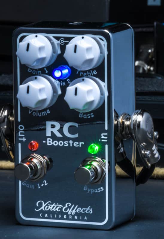 Xotic RC Booster Overdrive Boost Pedal V2 Chrome. New! image 1