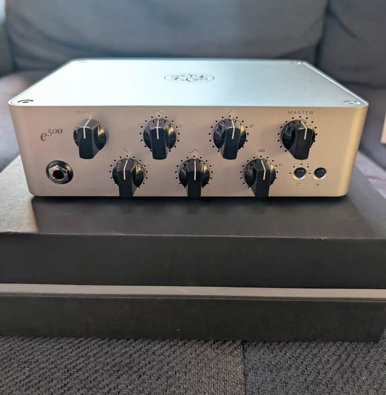 Darkglass Electronics Exponent 500 500-Watt Bass Amp Head 2022 - Present - Silver image 1