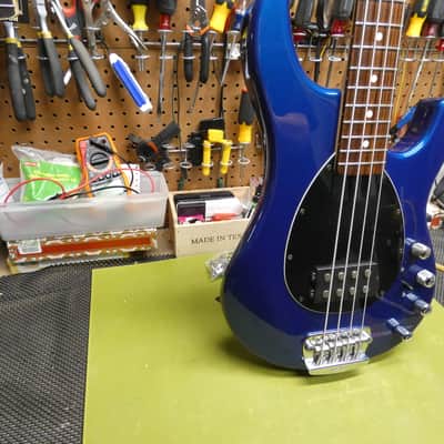 Ernie Ball Music Man Sterling USA 2005 - Blue Pearl - Please read the description image 3