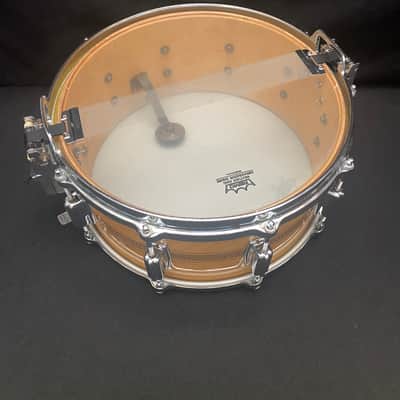Tama Superstar Mastercraft AW-456 Birch Artwood Snare Drum 14" × 6.5" 1980's - Super Maple Engraved image 10