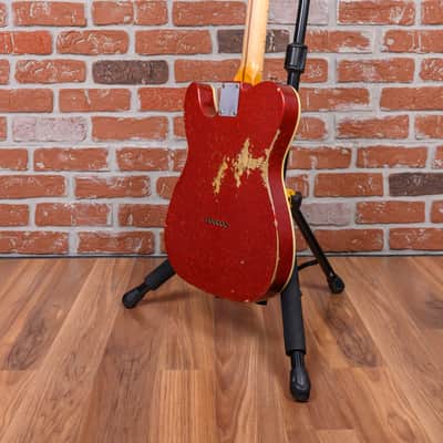 Fender Custom Shop Telecaster Relic Red Sparkle 2013 w/OHSC image 8