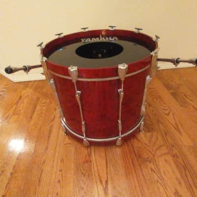 Yamaha Vintage Club Custom 22 X 16 Bass Drum, Made In Japan Top Line Drum !y image 11