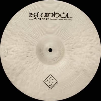 Istanbul Agop Traditional 14" Medium Hi-Hat 1000/1220 g image 1