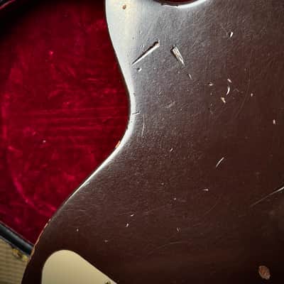 2009 Gibson 54 Jeff Beck Oxblood Tom Murphy Aged & Signed #35 image 15