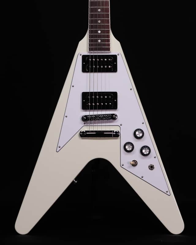 Gibson 70s Flying V, Classic White image 1