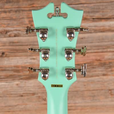 D'Angelico Deluxe SS Semi-Hollow Single Cutaway Matte Surf Green 2020 image 7