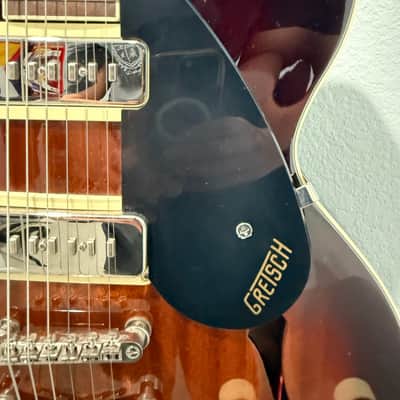 Gretsch G2622-P90 Streamliner Center Block Double Cutaway with V-Stoptail Havana Burst w Hardshell Gator Case image 7