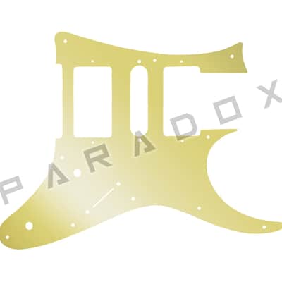Custom Pickguard For 1992 - 1993 Made in Japan Ibanez RT450 - Gold Mirror Acrylic  .125"