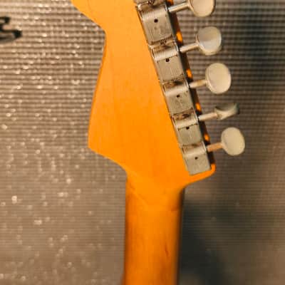 Fender Stratocaster 1964 Olympic White Refin Frankenstart image 13