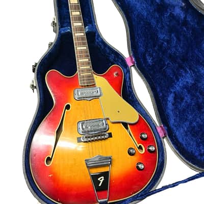 Fender Coronado II with Rosewood Fretboard 1966 - 1972 - Sunburst image 1