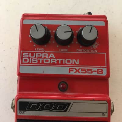 DOD Digitech FX55B Supra Distortion Rare Vintage Guitar Effect Pedal *READ* image 3