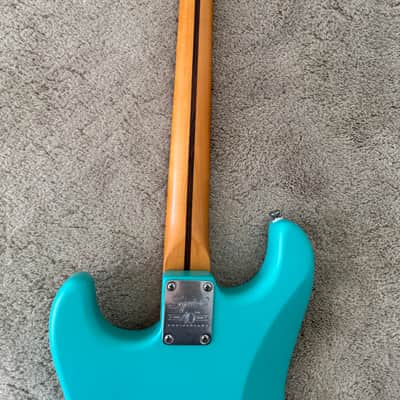 Squier 40th Anniversary Vintage Edition Stratocaster 2022 - Present - Satin Sea Foam Green image 6