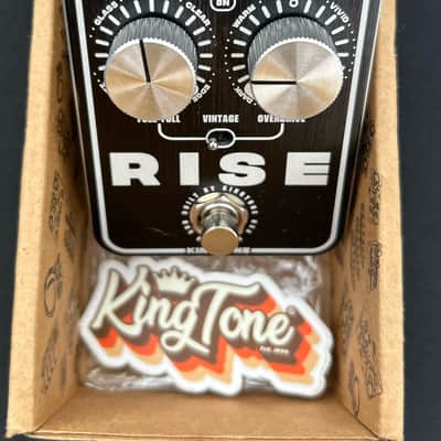 King Tone Guitar Rise V2 with External Dip Switches 2023 - Present - Black image 4