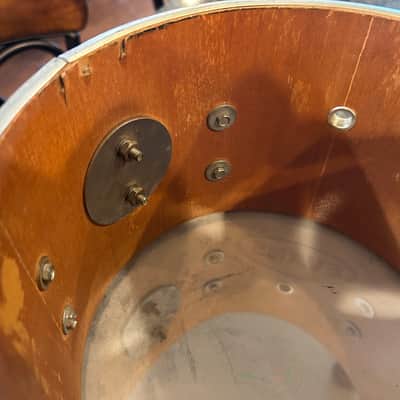 Slingerland Concert toms 8” & 10” Natural Finish image 11