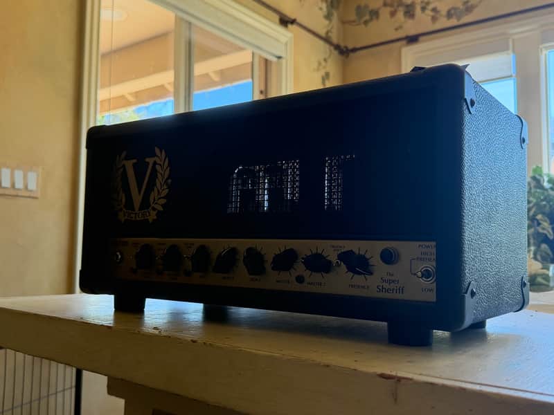 Victory Amps VS100 The Super Sheriff 2-Channel 100-Watt Compact Guitar Amp Head 2022 - Present - Black image 1