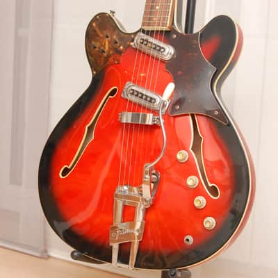 Framus Fret Jet 5/114-52 – 1963 German Vintage Semi Acoustic Thinline Archtop Guitar Gitarre image 1