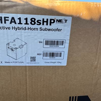 NEXT-proaudio HFA118sHP 18” Active Hybrid-Horn High Power Subwoofer | 5920W Peak | 141dB SPL | Networkable DSP | Pro Live Sound image 11