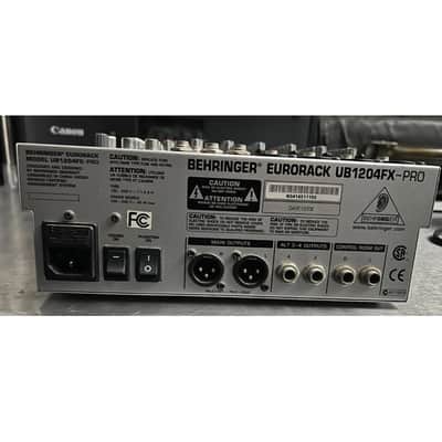 Behringer EURORACK UB1204FX-PRO 2000’s - ALUMINUM image 5