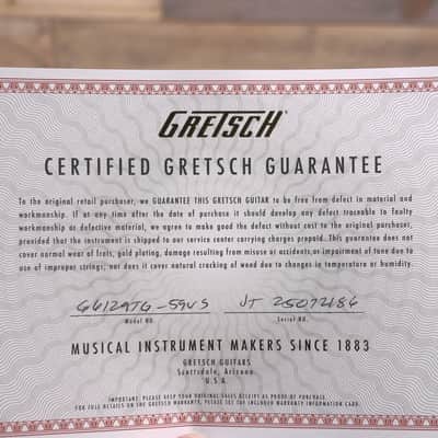 Gretsch G6129TG-59VS Limited Edition Sparkle Jet Electric Guitar Red Sparkle w/ Case image 10
