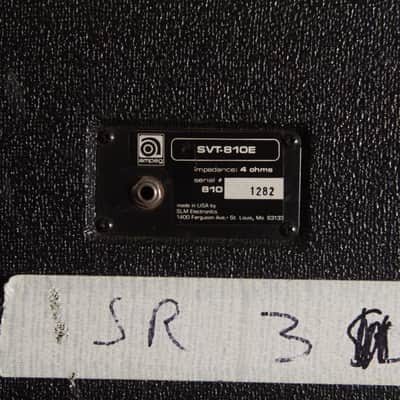 Ampeg SVT-810E 8x10 Cabinet owned by Noel Gallagher image 5