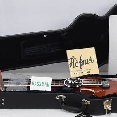 Hofner Club Bass H500/2 Lefthand Pearl Copper LTD image 13