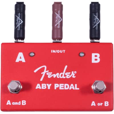 Fender 2 Switch ABY Pedal - A/B/Y Box Guitar Effect image 2