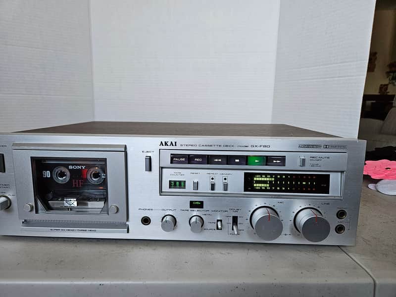 Akai GX-f80 Cassette Deck/1979/Made in Japan | Reverb