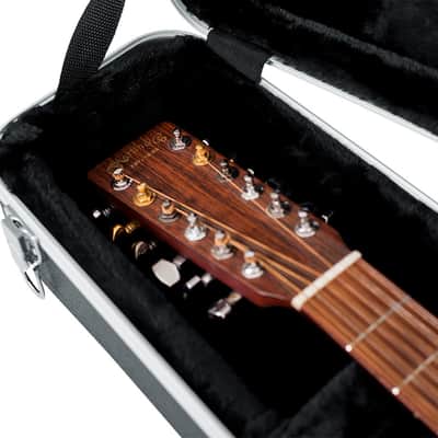 Gator - GC-DREAD-12 - Deluxe Molded Case for 12-String Dreadnought Guitars - Black (GC-DREAD-12) image 10