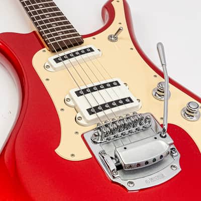 2003 Yamaha SGV-300 Flying Samurai Guitar – Metallic Red – with Hardshell Case image 12