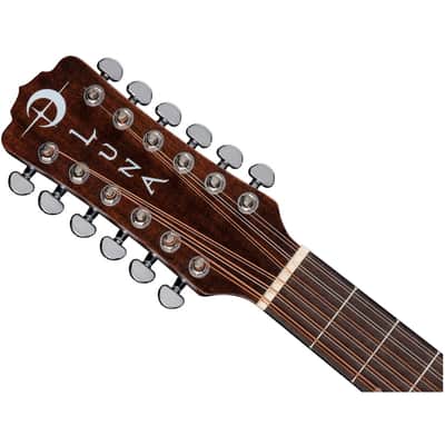 Luna WABI SABI 12-String Acoustic/Electric Dreadnought Guitar - Open Box image 4