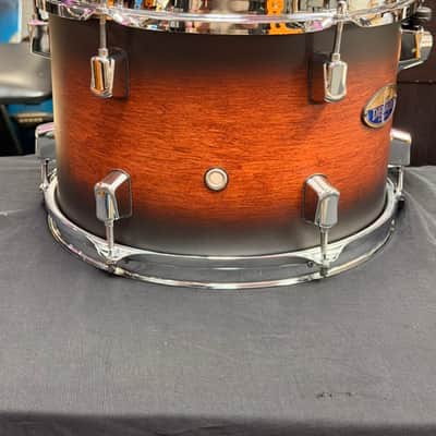 Pearl Pearl Decade Maple 12" x 8" Mounted Rack Tom (Satin Brown Burst / Finish #260) image 5