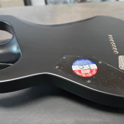 ESP Horizon NT-7B E-II BRAND NEW! Satin Black Matte 7 String Baritone EMG 2015 NOS New Old Stock 40th Anniversary Seven String Guitar image 25