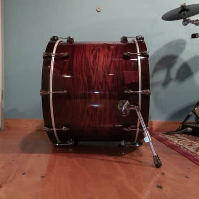 24X18 Bass Drum Yamaha Live Custom Oak Hot Rod multi head choice/muffling options image 19