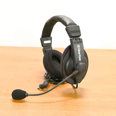Clear-Com CC-30-MD4 Dual-Ear Intercom Headset with Mini DIN Connector CG01YL1 image 1