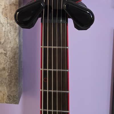 Schecter Sunset-6 ET EX Red Dawn Baritone – Fishman Fluence, EverTune, Tone Pot Mod + Case image 4