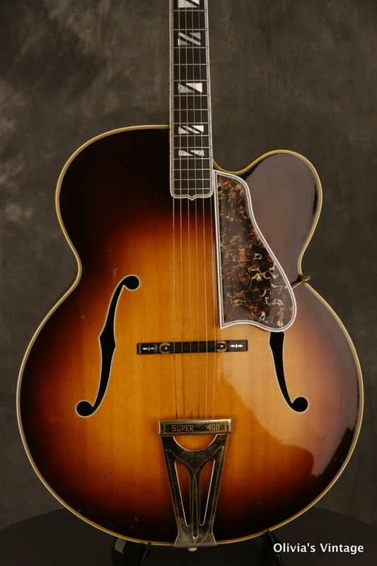 Gibson 1957 Gibson Super 400 S-400-C Sunburst 1957 Sunburst image 1
