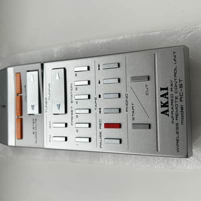 1980s Vintage Akai RC-5 Infrared Remote Control Unit - Complete with Cables image 5