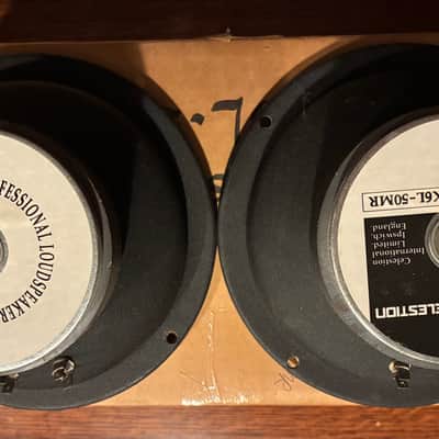 Celestion K6L-50MR - Matched Pair Speakers - New Old Stock! Mint! image 3