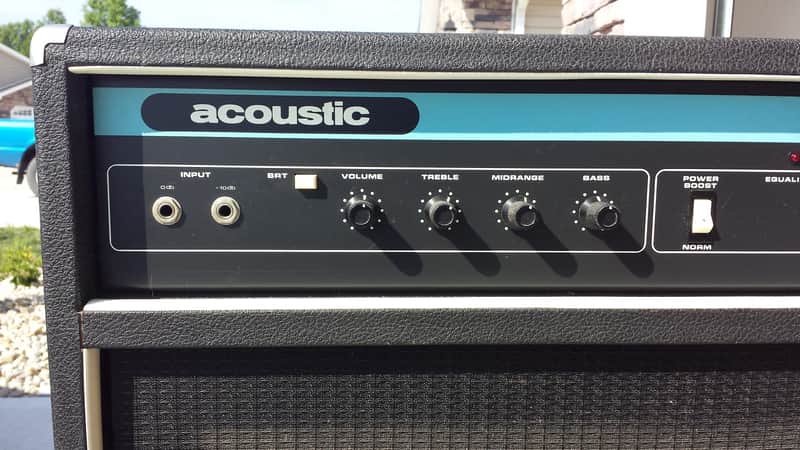 Vintage Acoustic Control Model 126 100W Bass Combo Amp - Made in