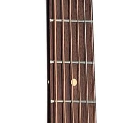Fender Acoustasonic Standard Jazzmaster Electric Guitar. Black TGF33 image 7