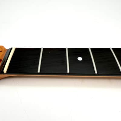 HooDoo Stratocaster Neck Lefty Rosewood/Roasted Maple Nitro hsn6457 image 7