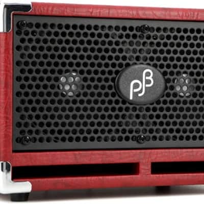 Phil Jones Bass Compact 2 2 x 5-inch 200-watt Bass Cabinet - Red image 2