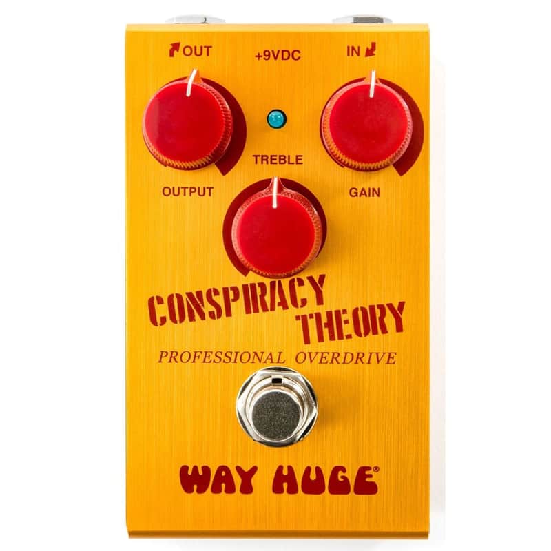 Dunlop Way Huge Smalls Conspiracy Theory Professional Overdrive Effects Pedal, WM20 image 1