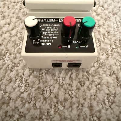 Boss LS-2 Line Selector (Silver Label) 1991 - Present - White image 5