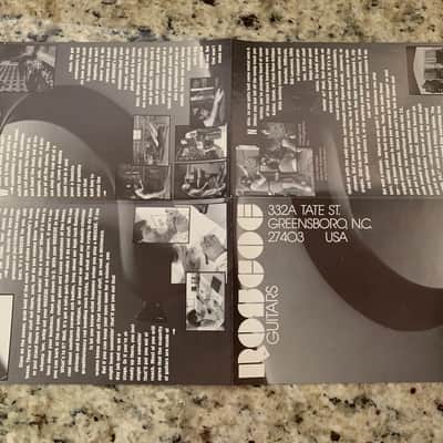 Roscoe Guitars Poster Brochure & More image 9